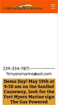 Mobile Screenshot of ftmyersmarine.com